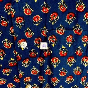 Lightweight beach shirt - screen printed in India